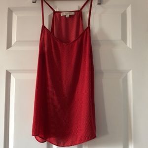 Spaghetti strapped light weight tank top